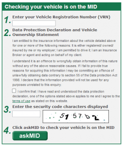 Motor insurance database